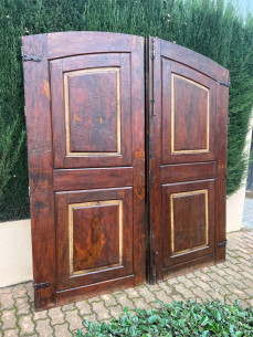 Doble puerta de interior con marco 2