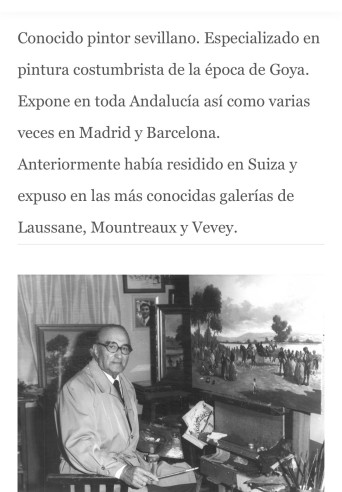 Pareja de cuadros firmados por José Almonte