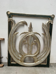 Adorno en madera para penacho o detalle de altar. 2