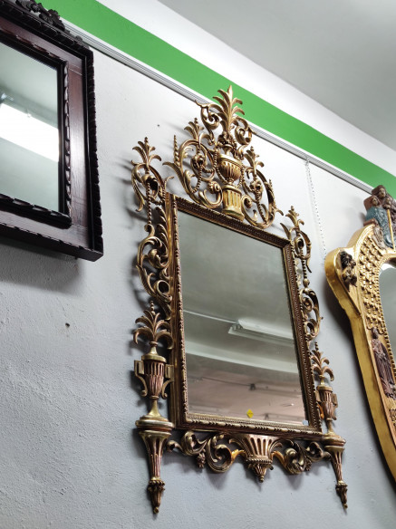 Espejo francés dorado