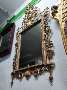 Espejo francés dorado 2