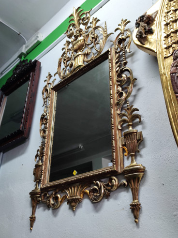 Espejo francés dorado