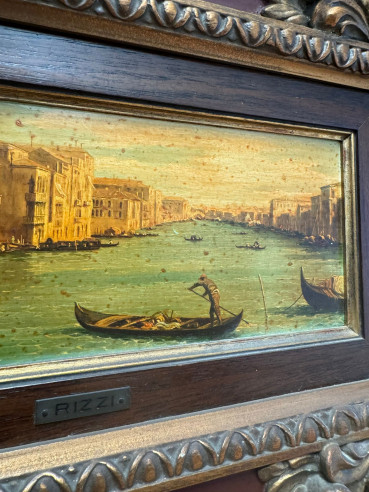 La Antigua Venecia, óleo sobre tabla, del...