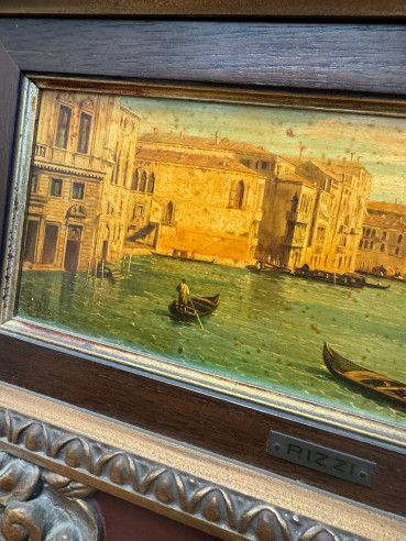 La Antigua Venecia, óleo sobre tabla, del...
