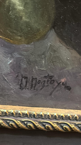 Carroza con bufones, pintada por el afamado...