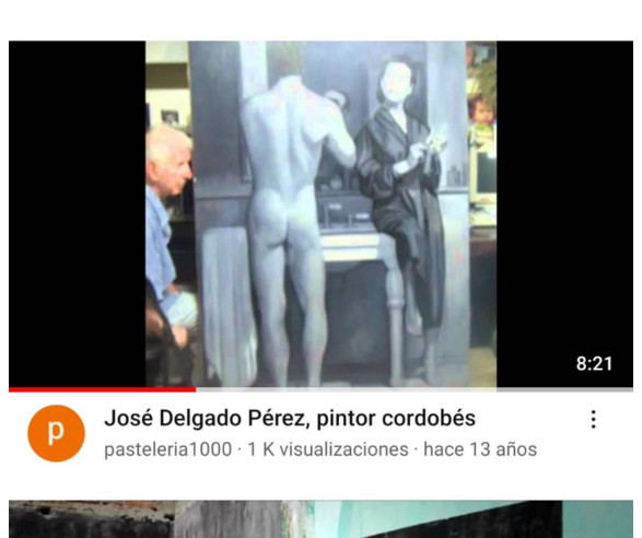 Mujer observando a su marido en el baño, óleo...