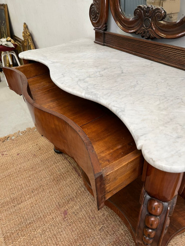 Conjunto fernandina de consola con espejo en...