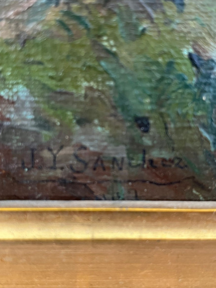 El pastorcillo firmado por J. Y. Sánchez,  (copia de Manuel Ramírez, Museo Del Prado).