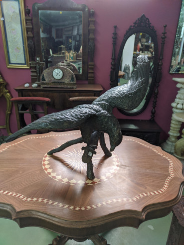 Águila imperial de bronce
