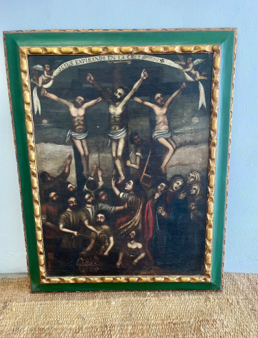 CALVARIO escuela colonial siglo XVII.