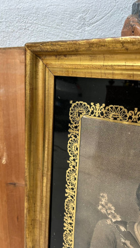 SAN JOSE, grabado litográfico con detalles...