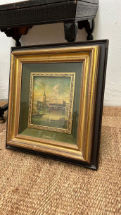 Canal de Venecia, firmado por ZACCARI, bonita embarcación... 2