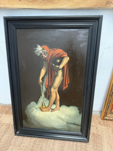 INVIERNO: pintada en 1814 por Anne Louis Girodet de Roussy-Trioson, (copia del original).