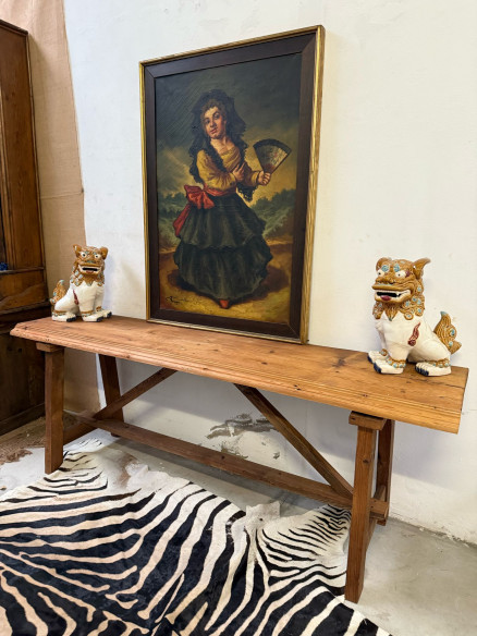 Consola de gran tamaño.