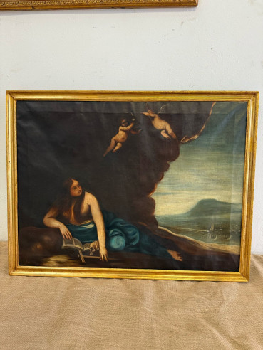 María Magdalena en el desierto, copia del original pintado por Alonso Cano.