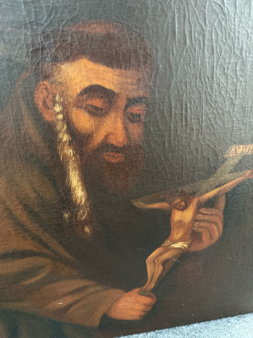 Óleo del Beato: Diego José de Cádiz XVIII...