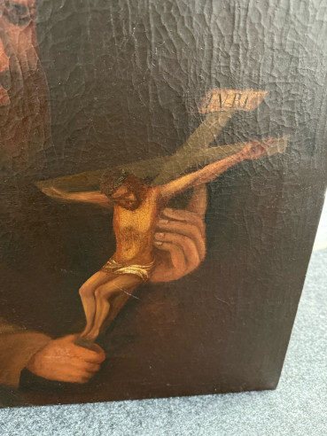 Óleo del Beato: Diego José de Cádiz XVIII...