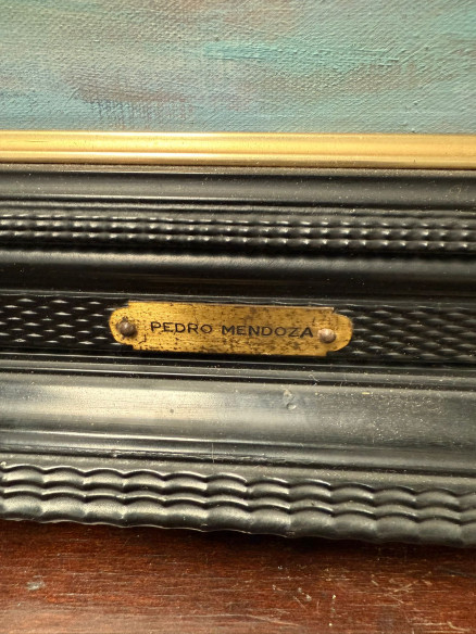 Pintura Malagueña del pintor Pedro Mendoza