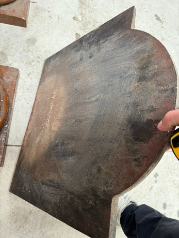 Revestimiento de chimenea francés estilo Luis...