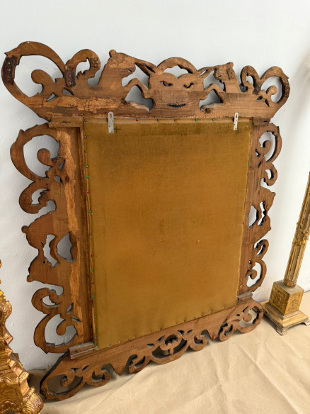 Talla de Napoleón a caballo en madera de roble, renacimiento francés primero S. XX.