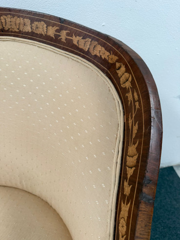 Elegante pareja de butacas o sillones con...