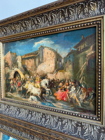 Fantástica pareja de tablas, fiestas goyescas...