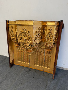 Frontal de altar para peana, consola o mesa de altar.
