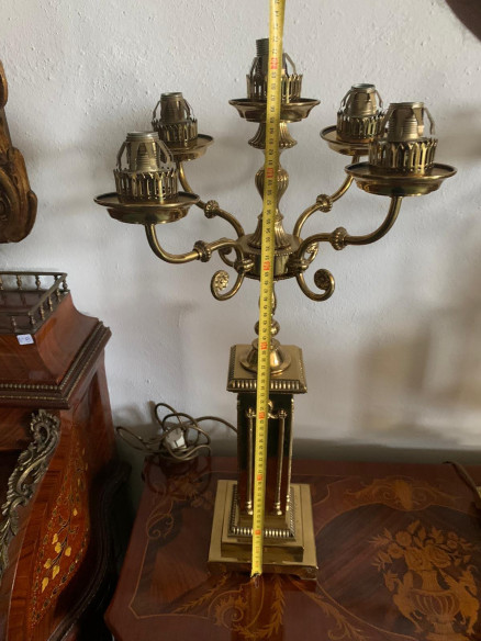 Candelabros de bronce estilo imperio