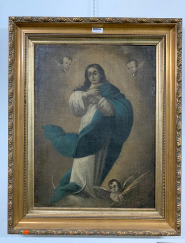 Lienzo de virgen Inmaculada