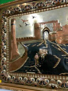 Lamina de bronce cincelada 2