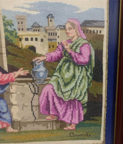 Cuadro punto de cruz