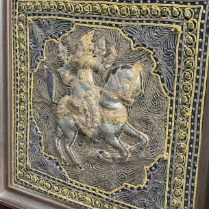 Cuadro bordado repujado 2