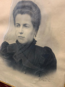 Retrato mujer antiguo 2