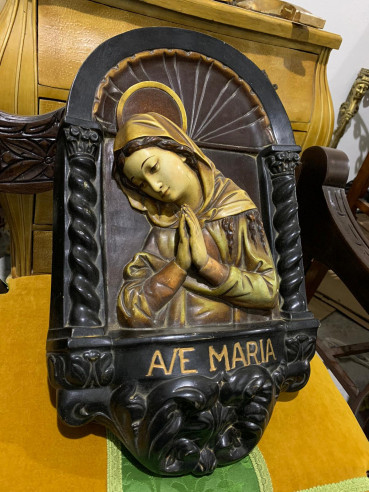 Plafón Ave María antiguo