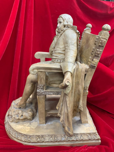 Escultura HAMLET de terracota