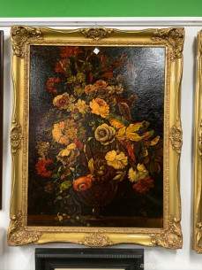 Lienzos antiguos de floreros 2