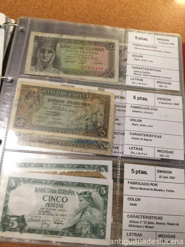 Álbum de billetes