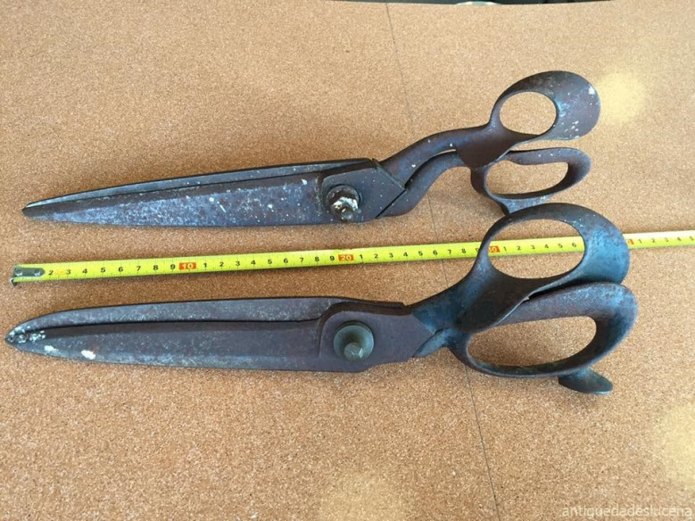 Tijeras de sastre antiguas