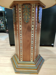 Pareja de mesas en marquetería 2