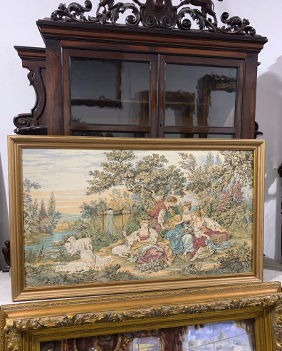 Tapiz Reproducción Le Nid de François Boucher, Escuela de Francia