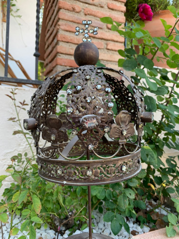 Corona Napolitana de bronce