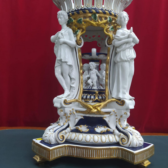 Centro de mesa en porcelana (4 estaciones)