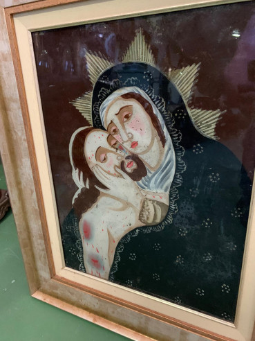 Pintura Virgen de las Angustias