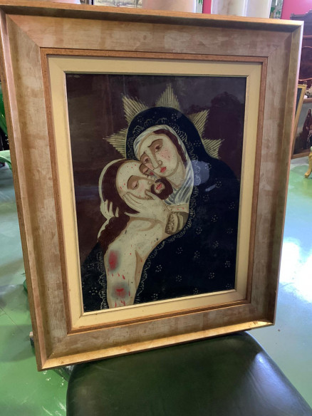 Pintura Virgen de las Angustias