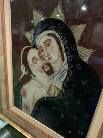 Pintura Virgen de las Angustias