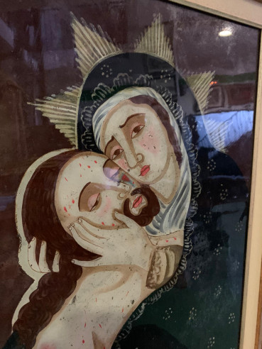 Pintura Virgen de las Angustias