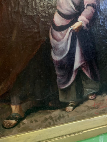 Pintura antigua San José