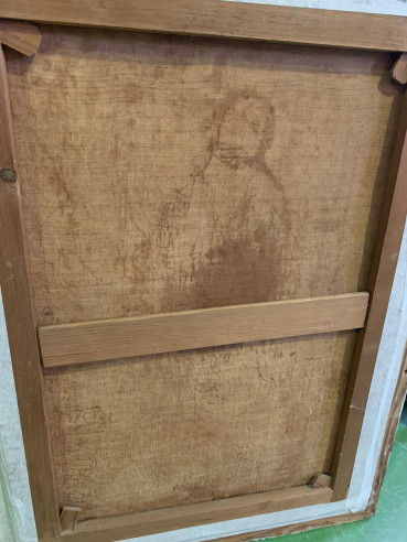 Pintura antigua San José