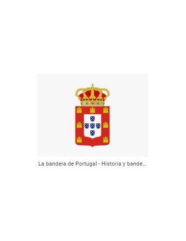 Jarrón con escudo de PORTUGAL
