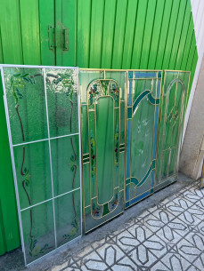 Cristaleras de colores emplomadas 2